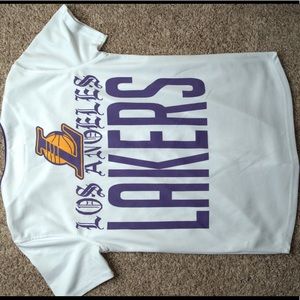 Vintage Lakers baseball jersey 
Small